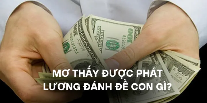 Mơ thấy được phát lương đánh đề con gì tỷ lệ trúng cao nhất?